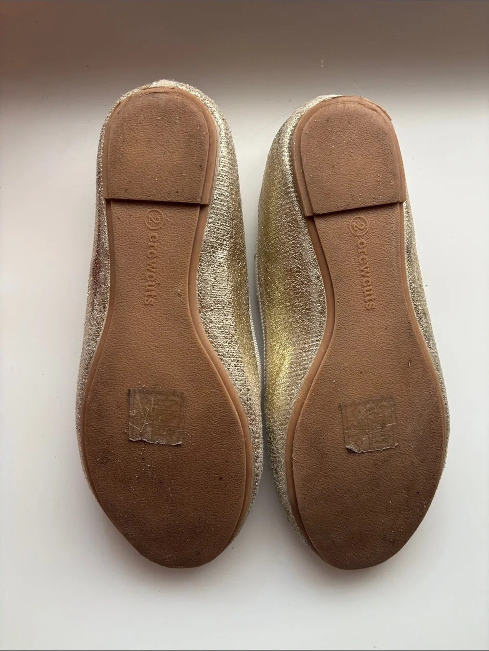 J. Crew Factory sparkling gold
